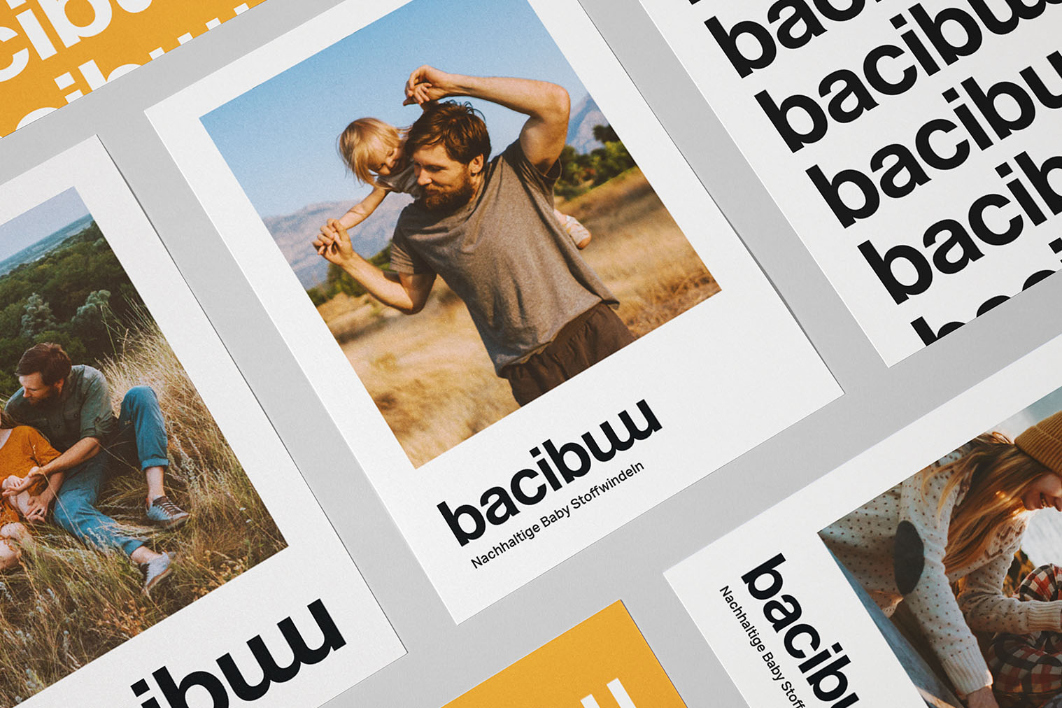 Brand Design digital für Bacibu Stoffwindeln